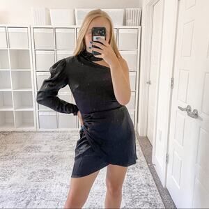 NWT Reformation Tate Dress One Shoulder Silk